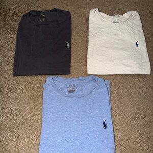 Polo by Ralph Lauren Men's Short Sleeve Tees - Black, White, Blue